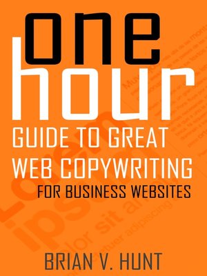 cover image of One Hour Guide to Great Web Copywriting